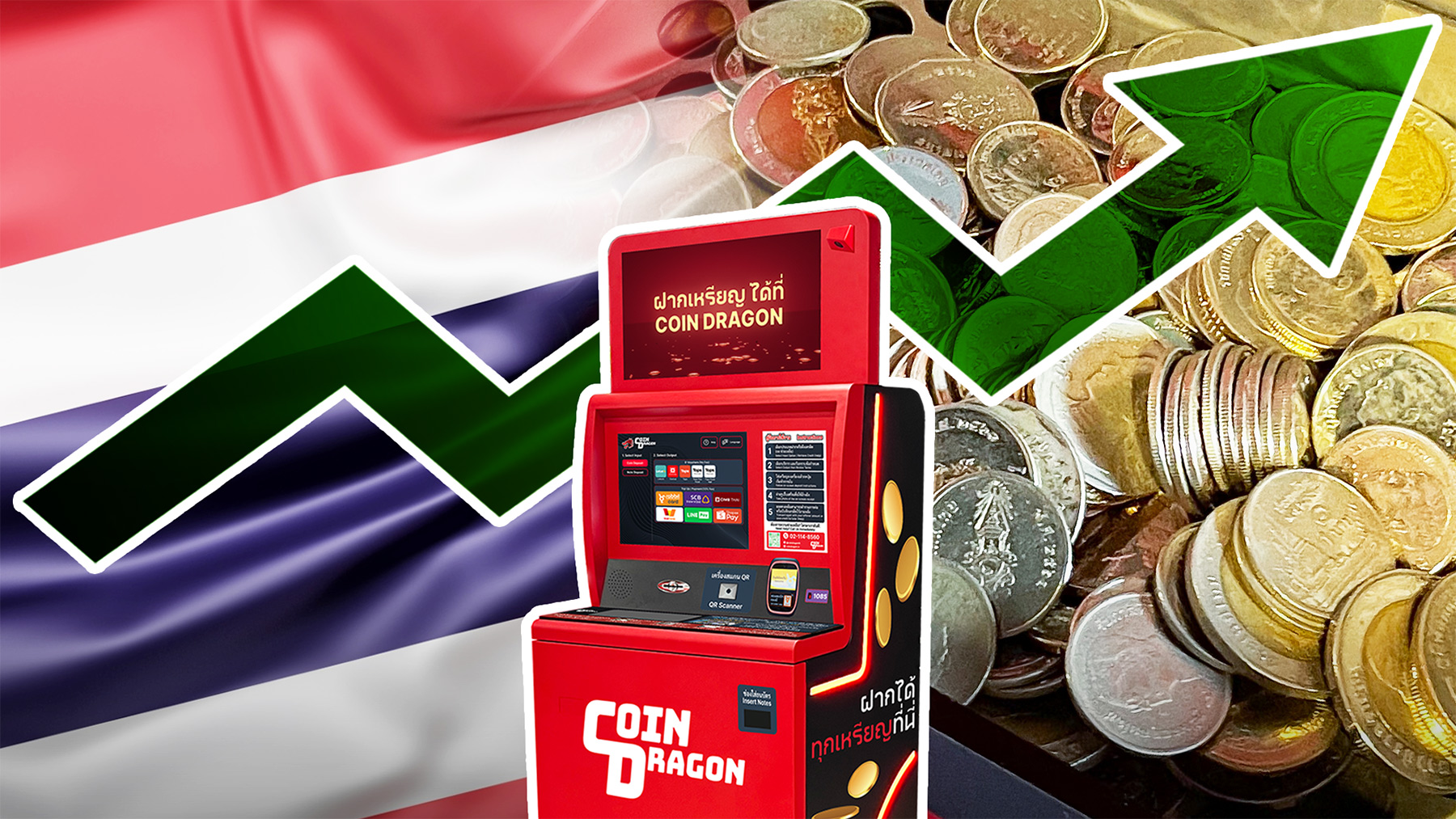 Coin Dragon ผู้นำด้านเครื่องฝากเหรียญอัตโนมัติระดับสากล สู่การขยายธุรกิจในประเทศไทย เพื่อช่วยให้ทุกคนใช้งานและฝากเหรียญให้สะดวกยิ่งขึ้น