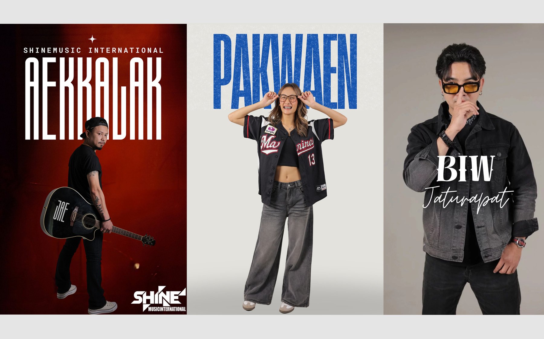 Shinemusic ปั้นดาวดวงใหม่! กับ 3 ศิลปินสุดปัง โชว์เอกลักษณ์เสียงไม่ซ้ำใครใน Special Cover Project